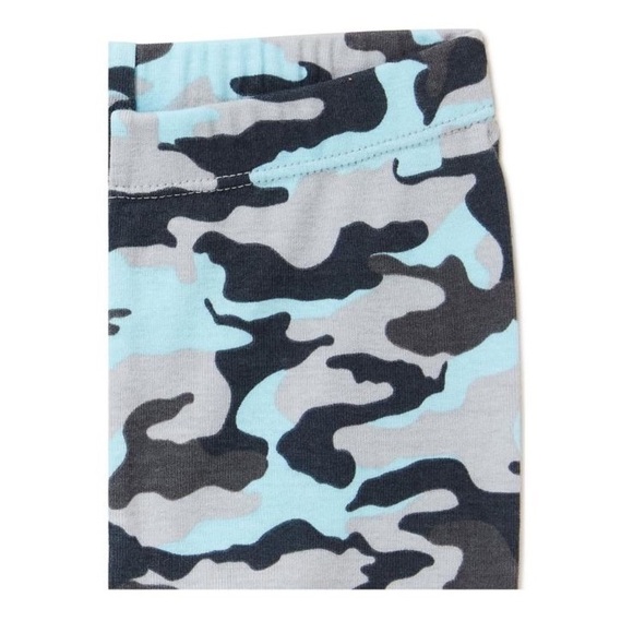 Wonder Nation Toddler Boys Cotton Long Sleeve Top Pajama Pants Set Size 2T - Picture 3 of 5